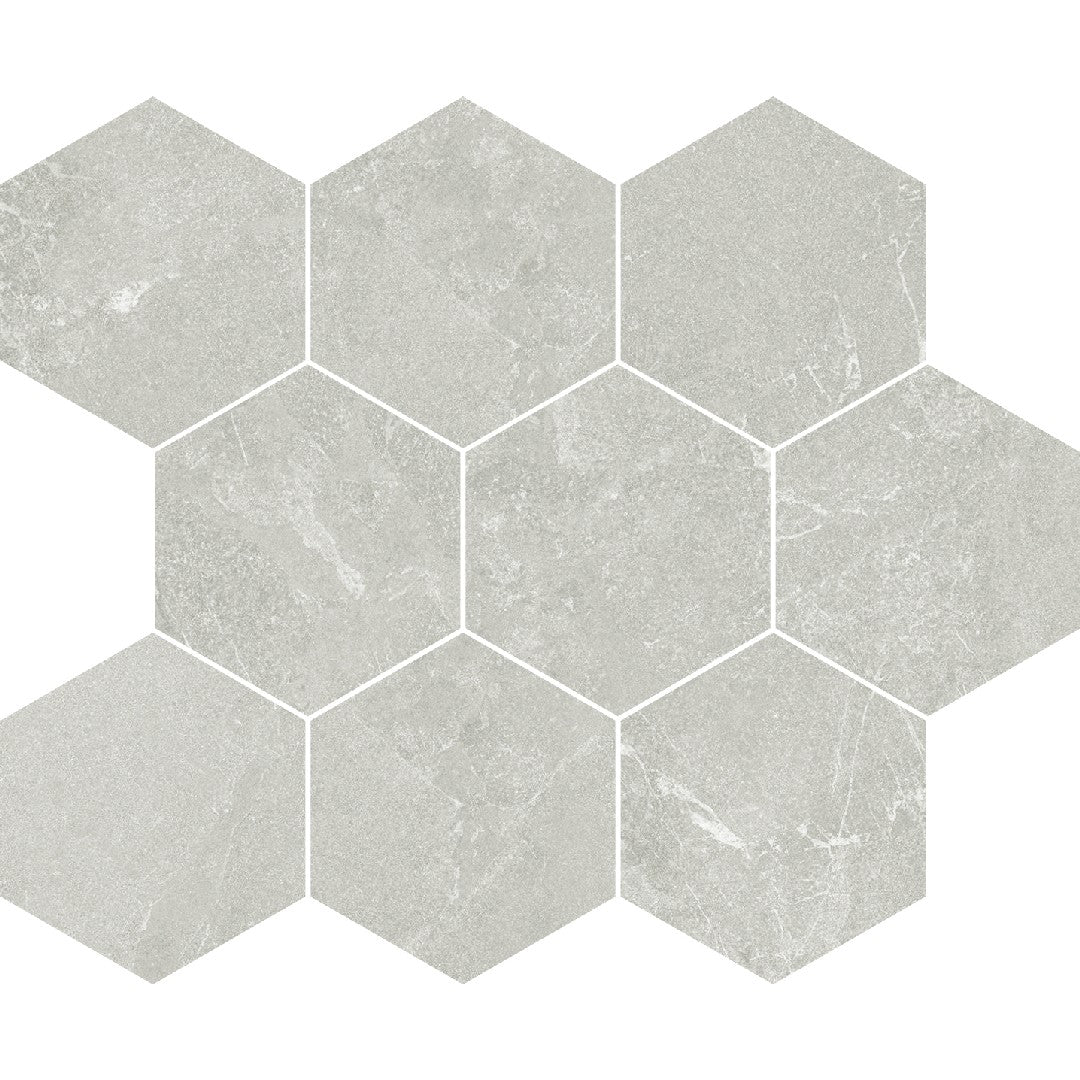 Crossville Darby 10" x 12" Matte Porcelain 4" Hexagon Mosaic
