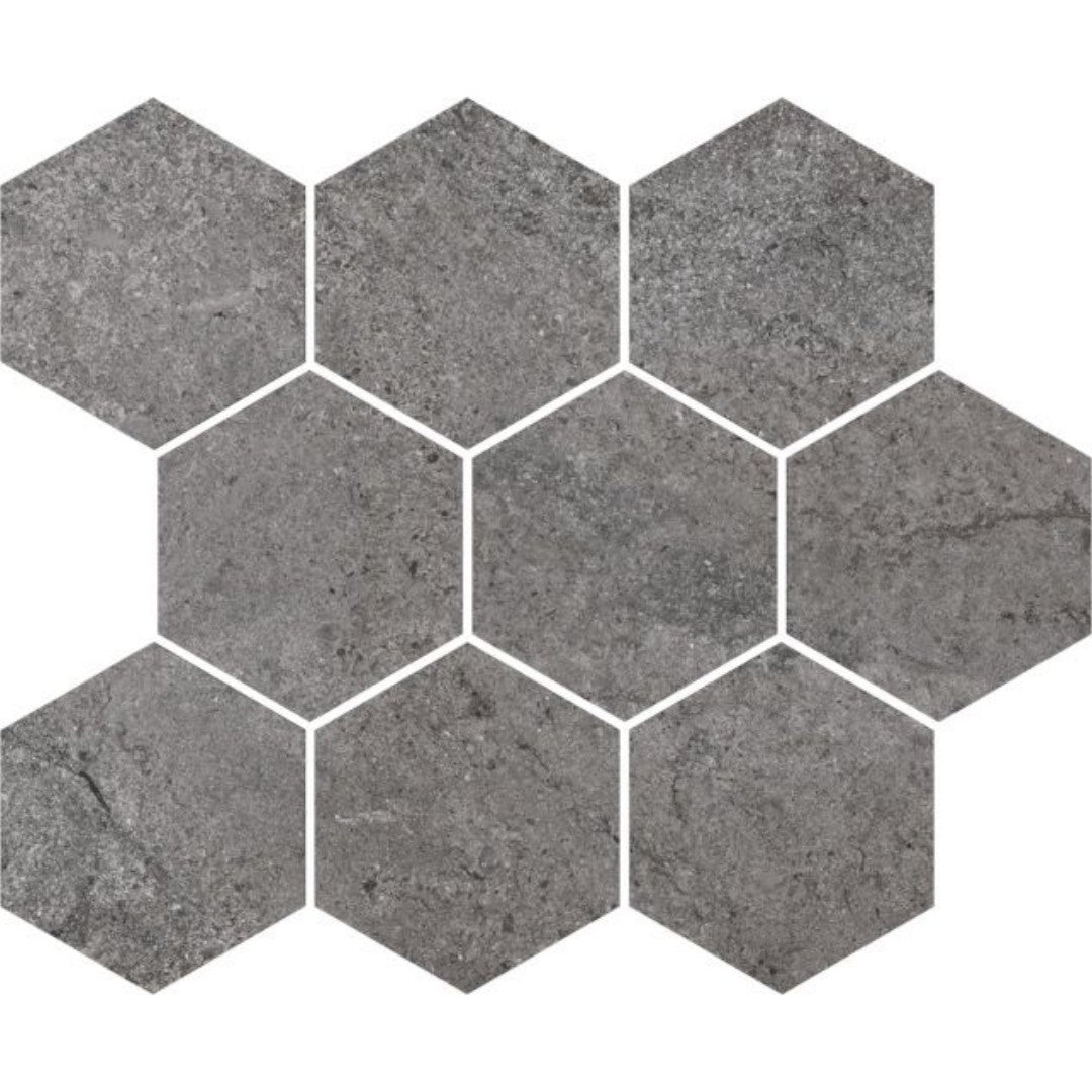 Crossville Home Turf 10" x 12" Matte Porcelain 4" Hexagon Mosaic