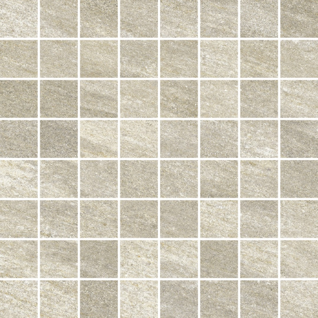 Crossville Mineral Mood 12" x 12" Natural Porcelain 1.4" Square Mosaic