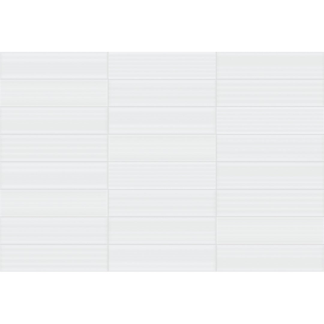 Crossville Visible Vibes 3" x 12" Glossy Divide Pattern Ceramic Wall Tile