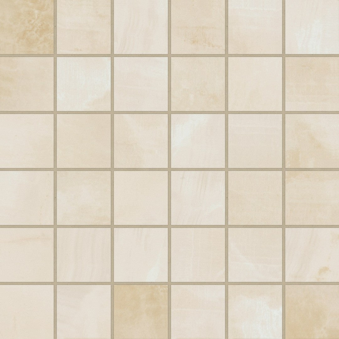 Bedrosians Gemma 12" x 12" Honed Porcelain 2" Mosaic