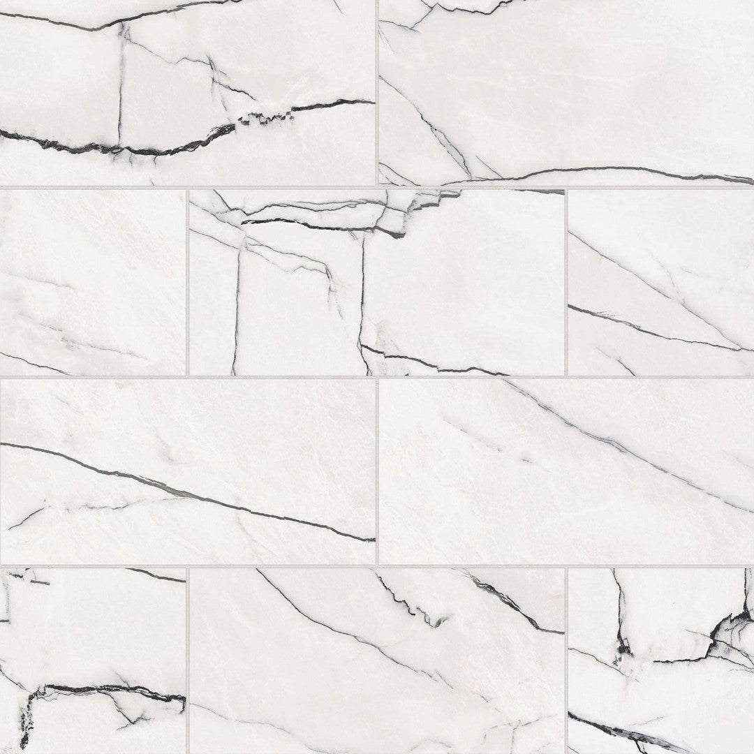 Bedrosians Gemma 12" x 24" Polished Porcelain Field Tile