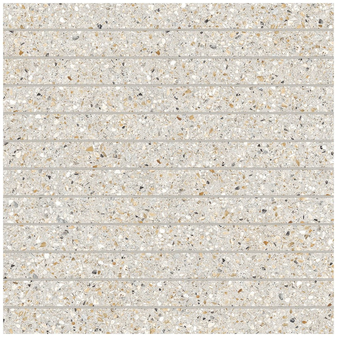Bedrosians Mystere 12" x 12" Structured Porcelain 1x12" Mosaic