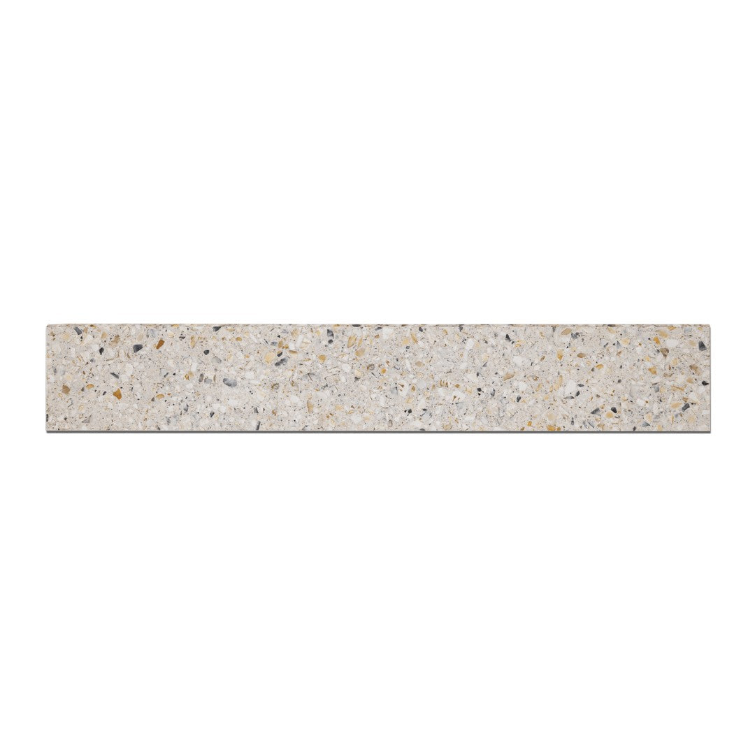 Bedrosians Mystere 4" x 24" Structured Porcelain Bullnose