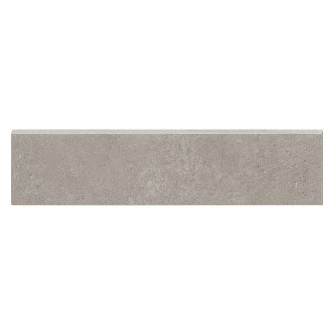 Bedrosians-Simply-Modern-3-x-12-Honed-Glazed-Porcelain-Bullnose-Grey