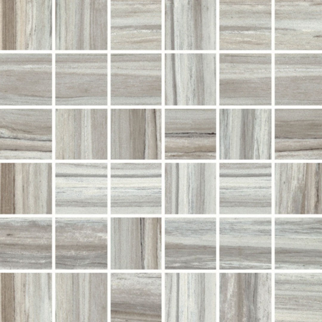 Bedrosians Zebrino 12" x 12" Matte Porcelain Mosaic