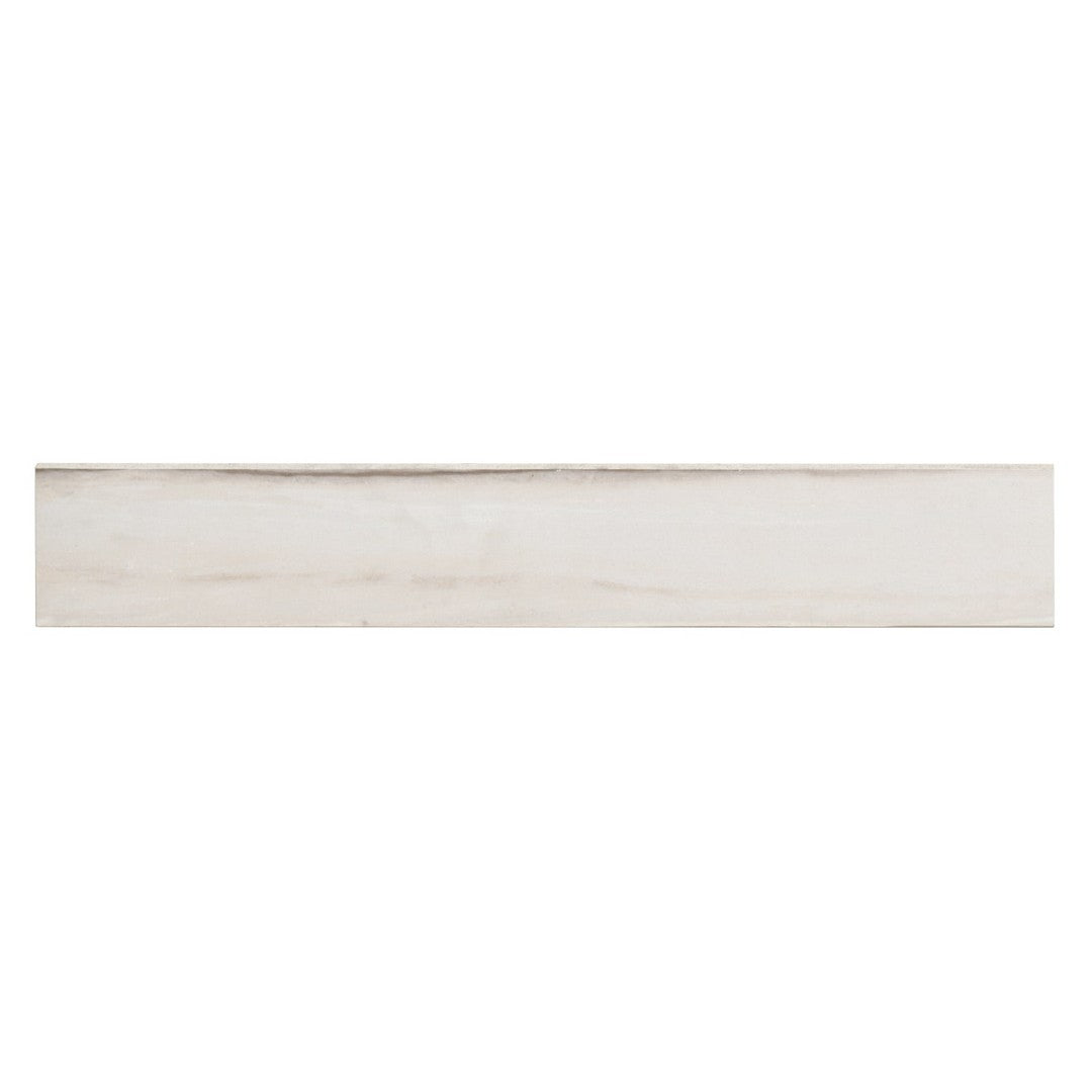 Bedrosians Zebrino 4" x 24" Matte Porcelain Bullnose