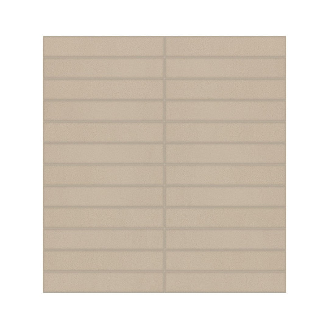 Daltile Synchronic 12" x 12" Matte Porcelain 1x6" Straight Joint Mosaic