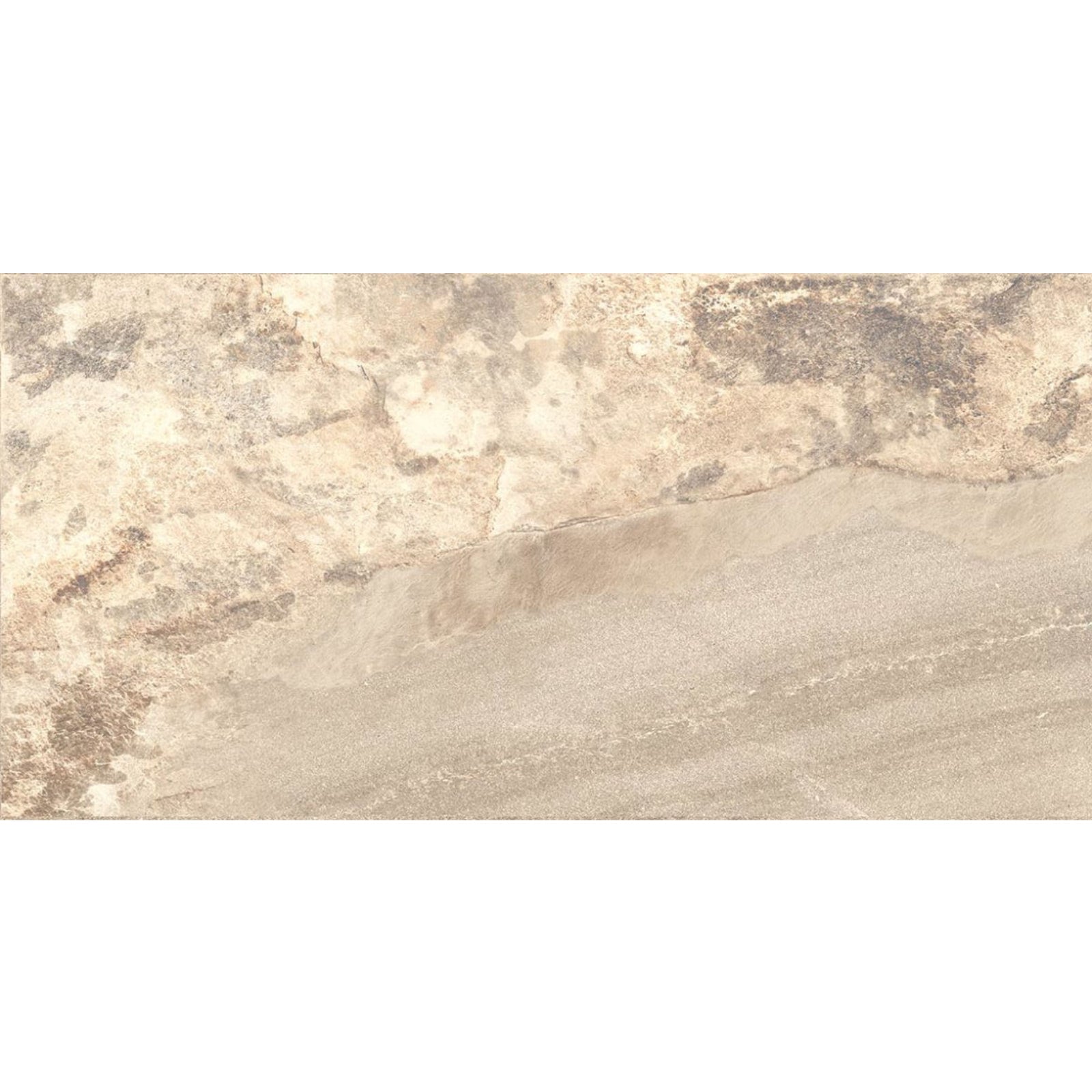 Happy Floors Sierra 12" x 24" Pressed Natural Porcelain Tile