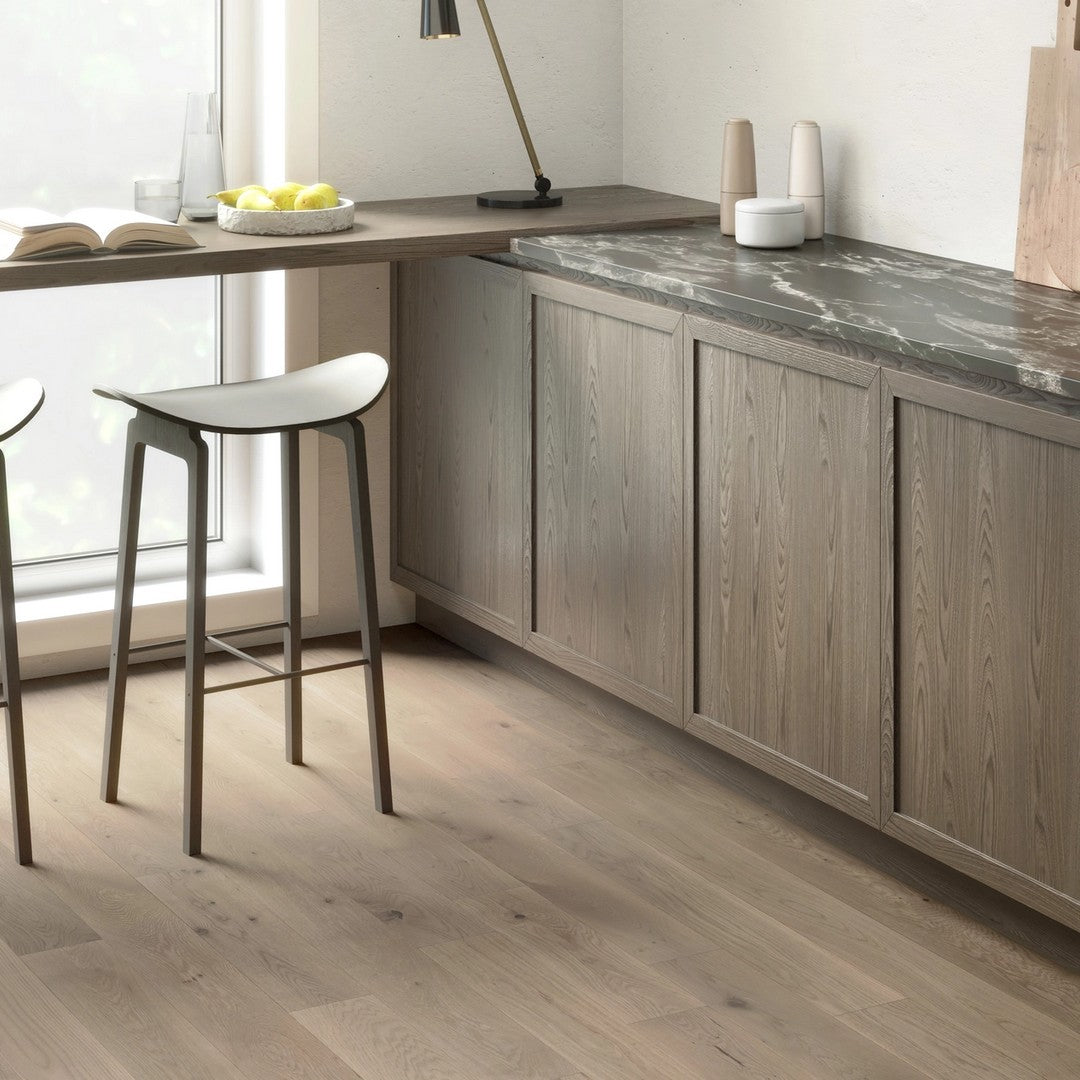 Mercier Atmosphere 8.13" Authantic Engineered White Oak-Brushed 19mm Hardwood Plank