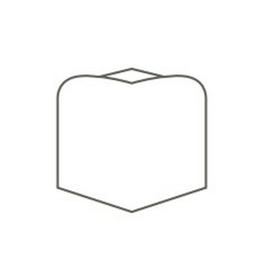 Daltile-Colormatch-2-x-2-Glossy-Ceramic-Sink-Rail-Outside-Corner-Wall-Trim-Valentine