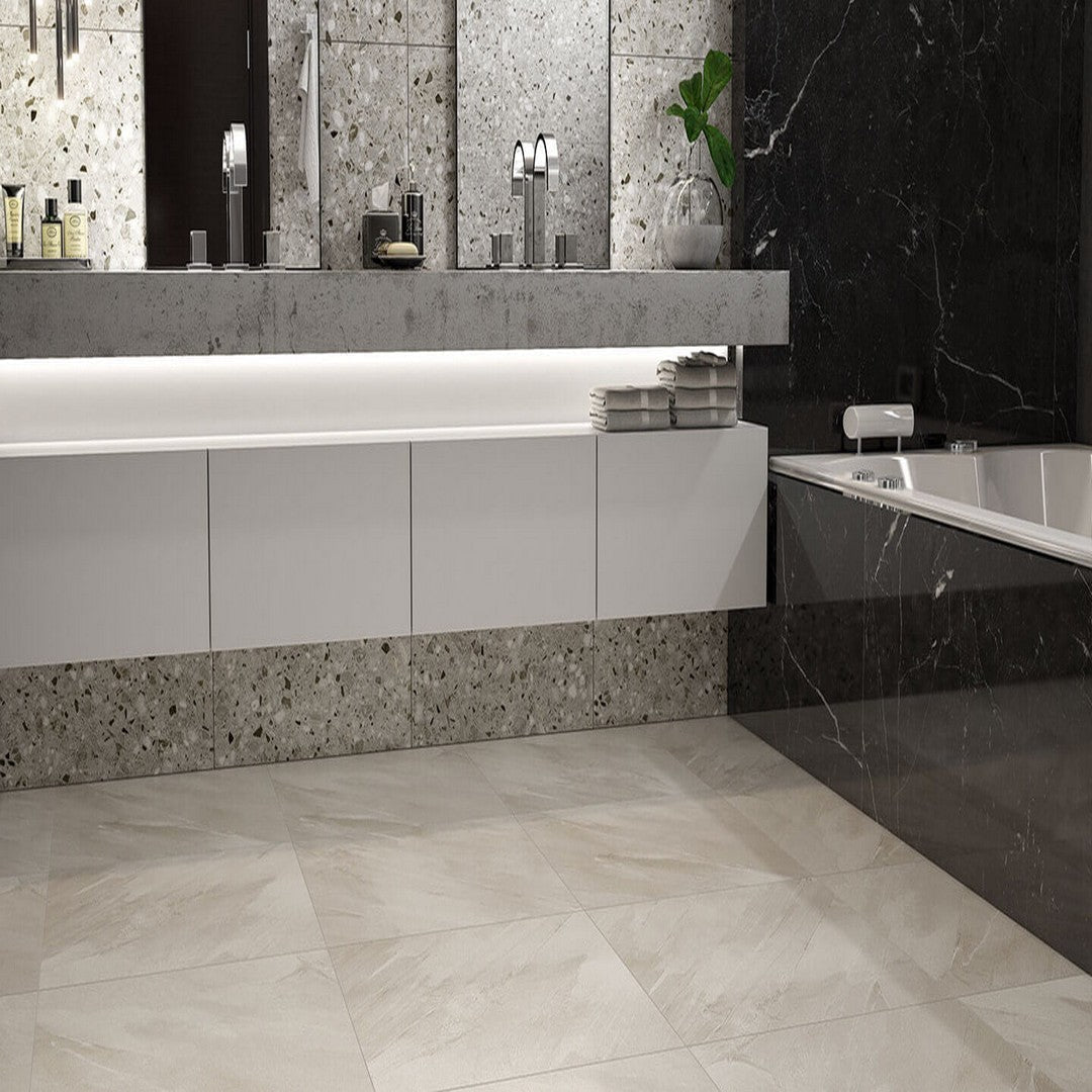 Happy-Floors-Soft-Stone-12-x-24-Rectified-Matte-Porcelain-Tile-Sale-Light-Grey