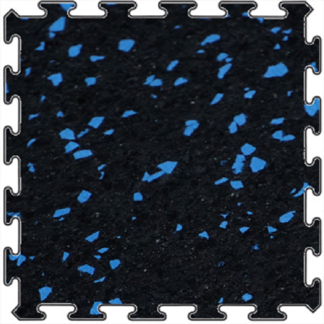 RUBBERlogix GYMlogix 47" x 47" Rubber Tile 8mm