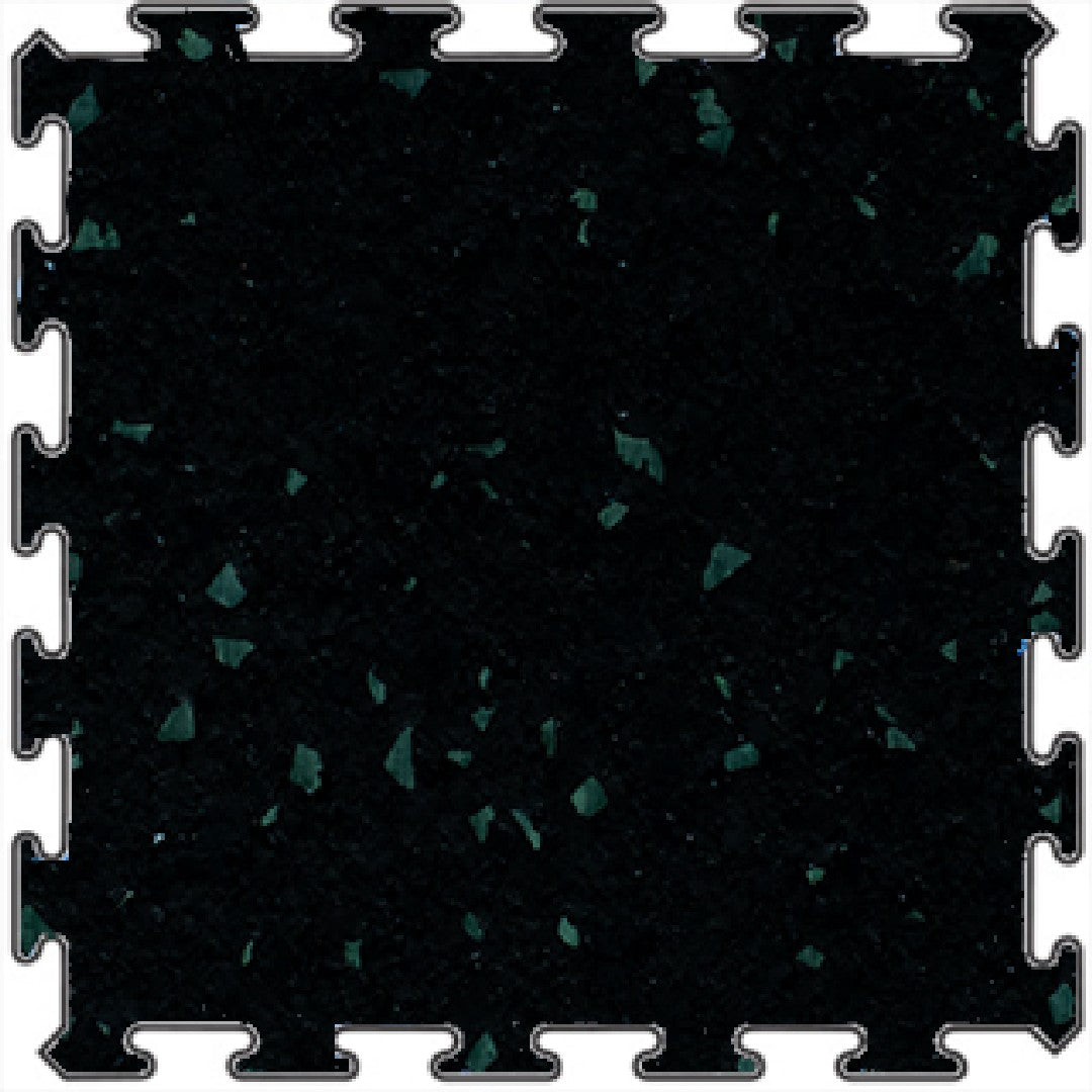 RUBBERlogix GYMlogix 24" x 24" Rubber Tile 19mm