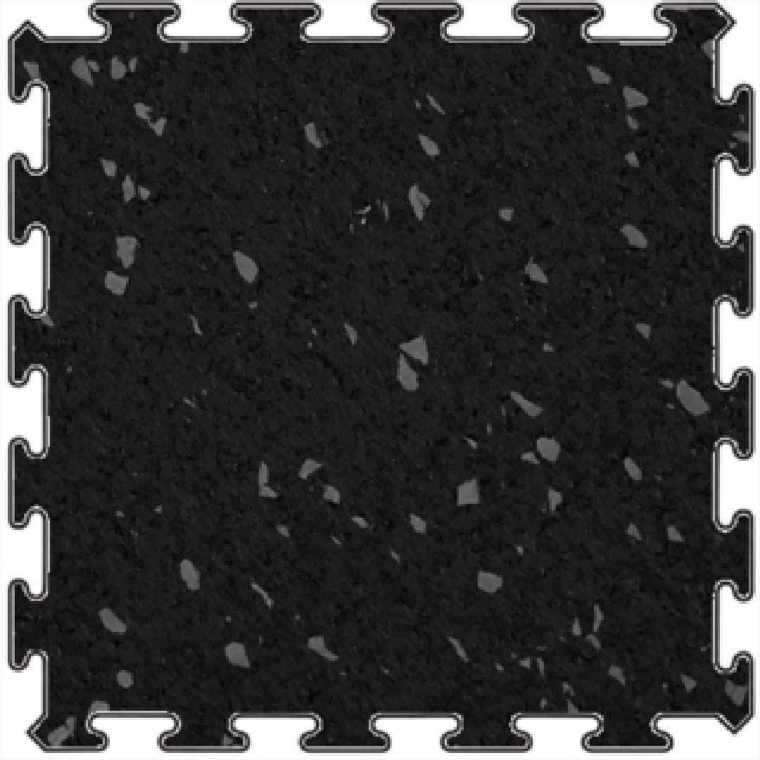 RUBBERlogix GYMlogix 47" x 47" Rubber Tile 9.5mm