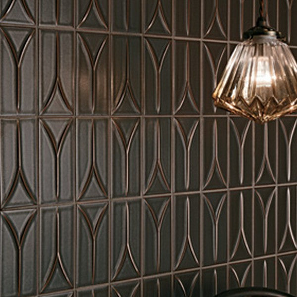 Maniscalco-Stone-Takao-3-x-6-Matte-Porcelain-3D-Tile-Red-Cedar