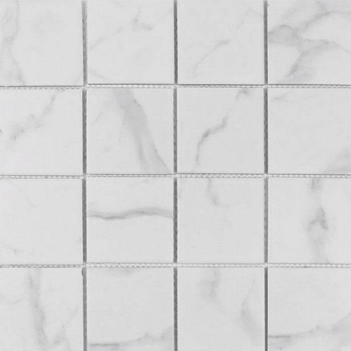 Tesoro Gallery 11.75" x 11.75" Pressed Textured Porcelain 3" Mosaic