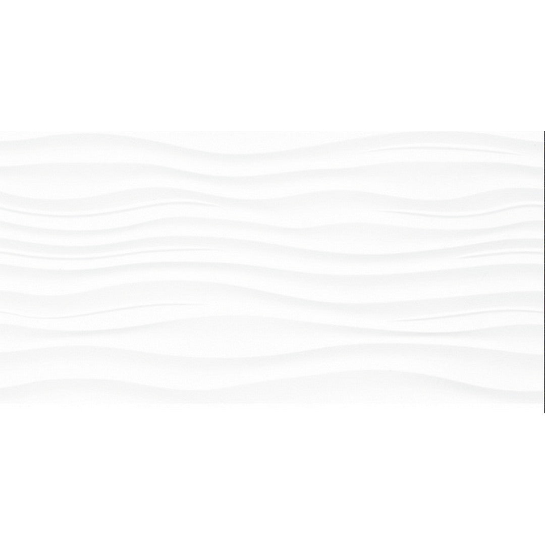 Tesoro Terreno 12" x 24" Rectified Glossy Ceramic Wall Tile