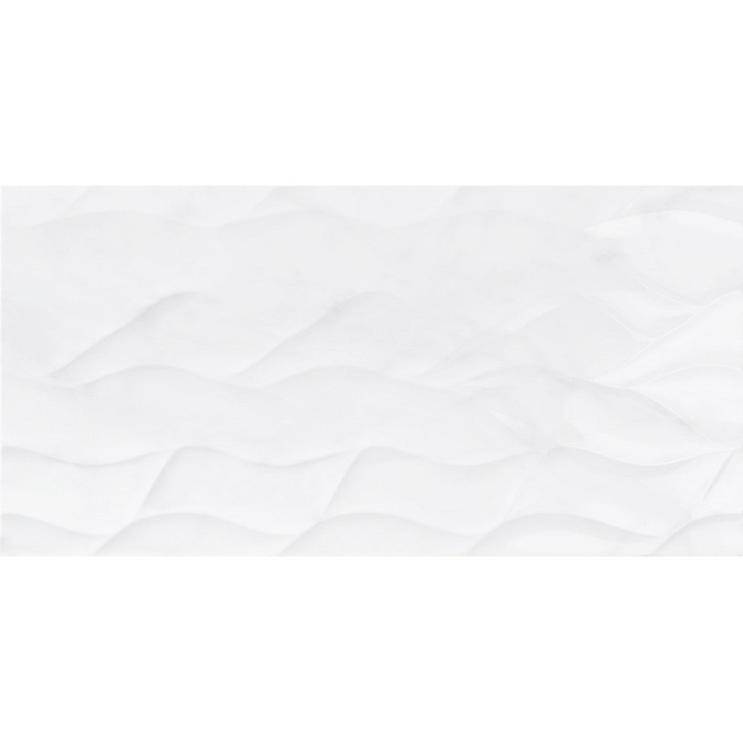 Tesoro Terreno 12" x 24" Rectified Glossy Ceramic Wall Tile