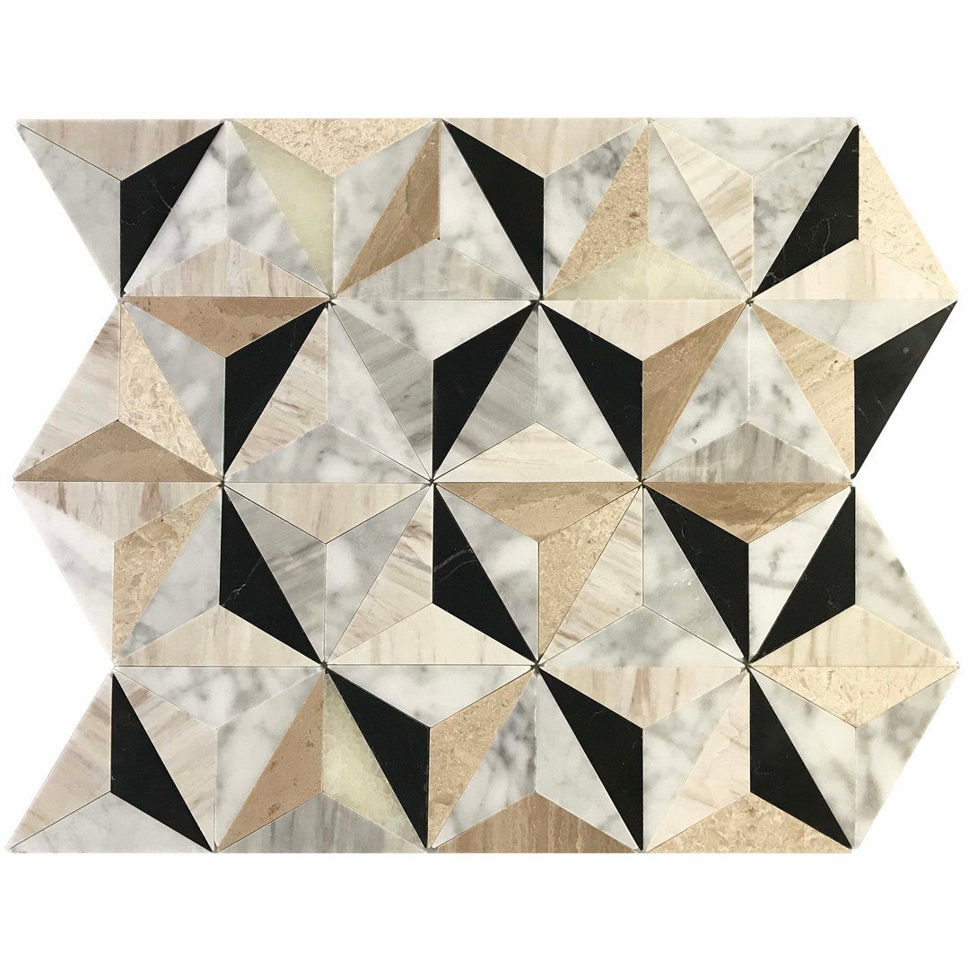 Ottimo-Tribeca-14-x-16-Polished-Stone-Mosaic-Beige-Black-White