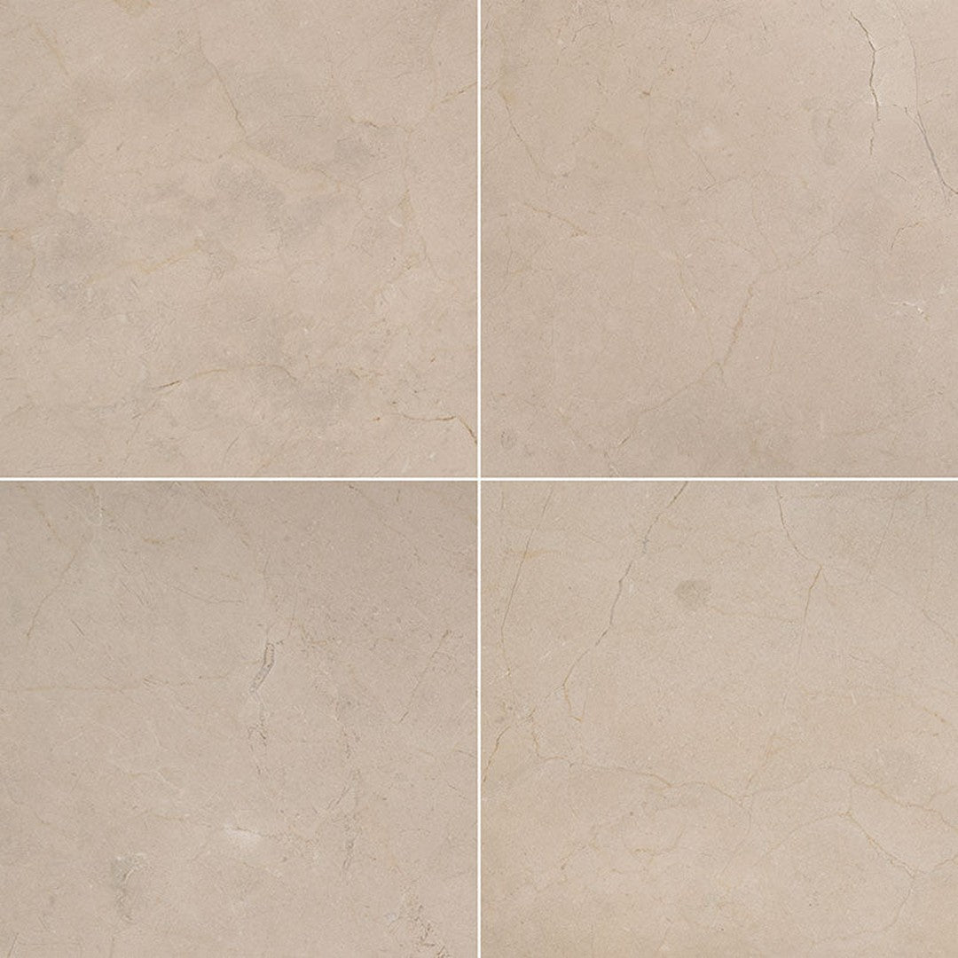 MS International Crema Marfil Select 16mm 18" x 18" Polished Marble Tile