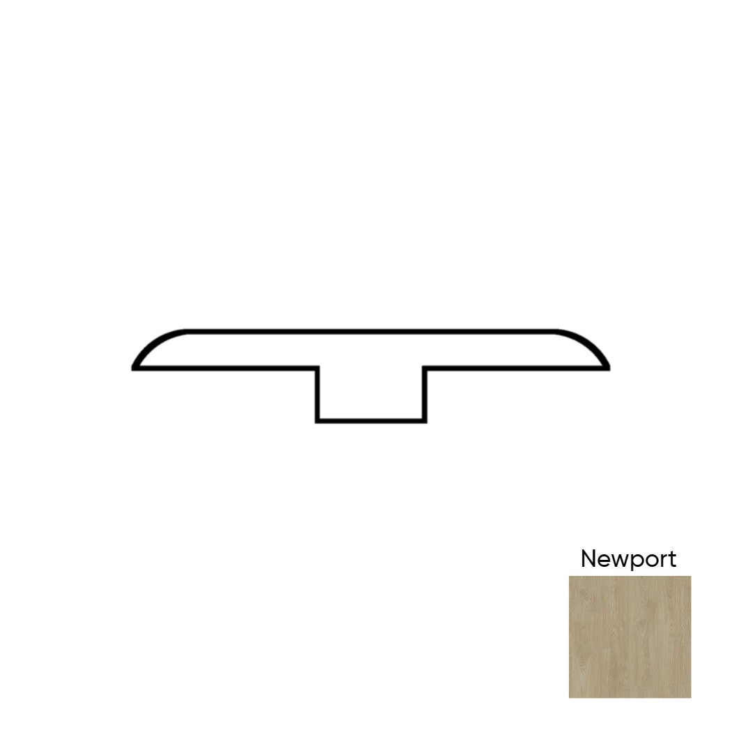 Nuvelle Timber-Guard 1.7" x 94.5" Laminate T-Molding