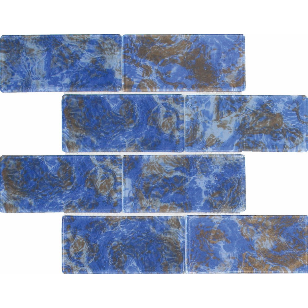 Tesoro Stratos 11.75" x 11.75" Glass Mosaic