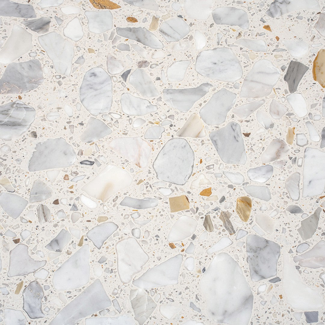 MiR Terrazzo 23.62" x 23.62" Rectified Polished Natural Stone Mosaic