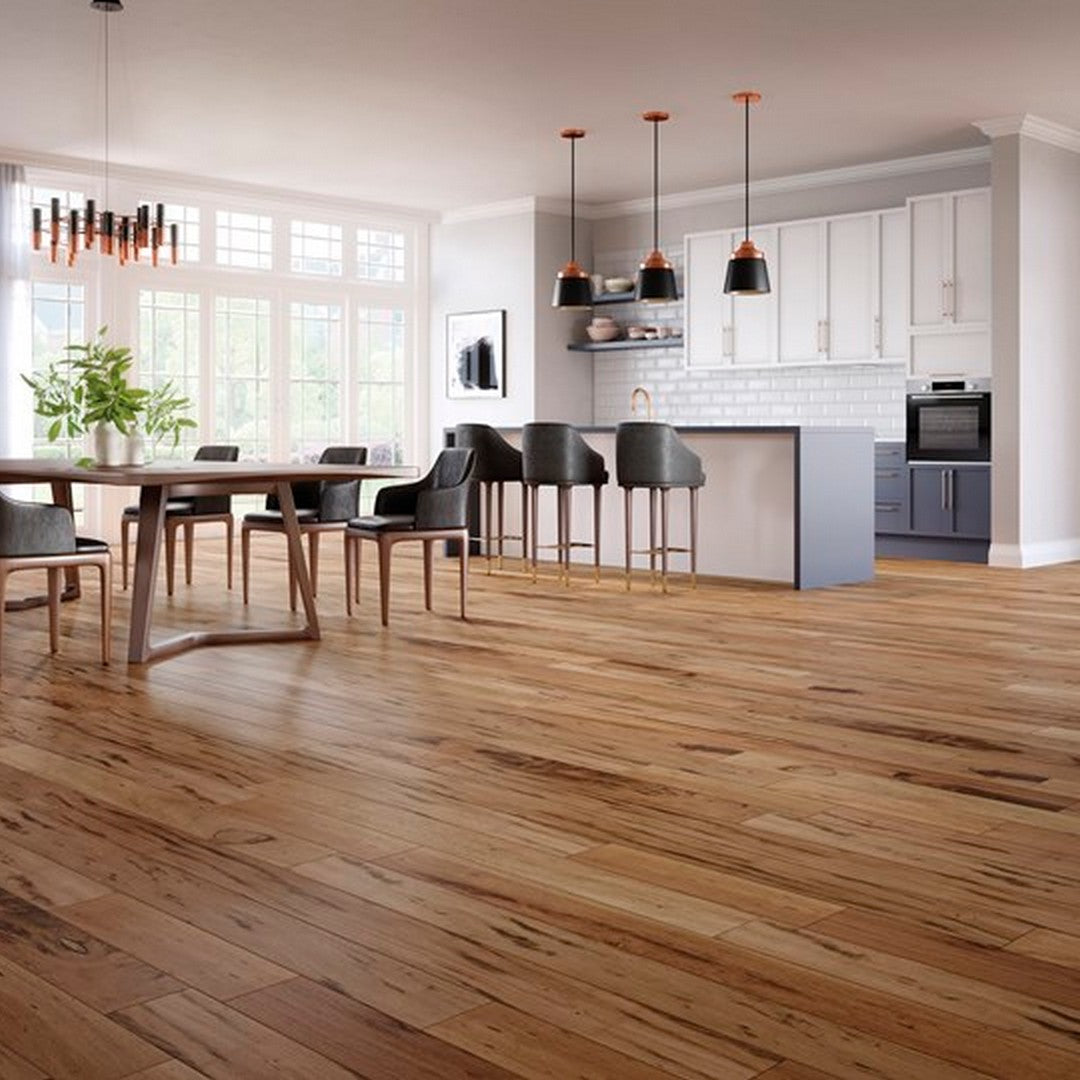 IndusParquet-Novo-5-Engineered-Hardwood-Plank-Brazilian-Pecan-Wirebrush-Flint-Engineered