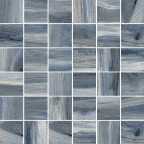 Happy Floors Tasmania 12" x 12" Interlocking Natural Porcelain 2" Mosaic