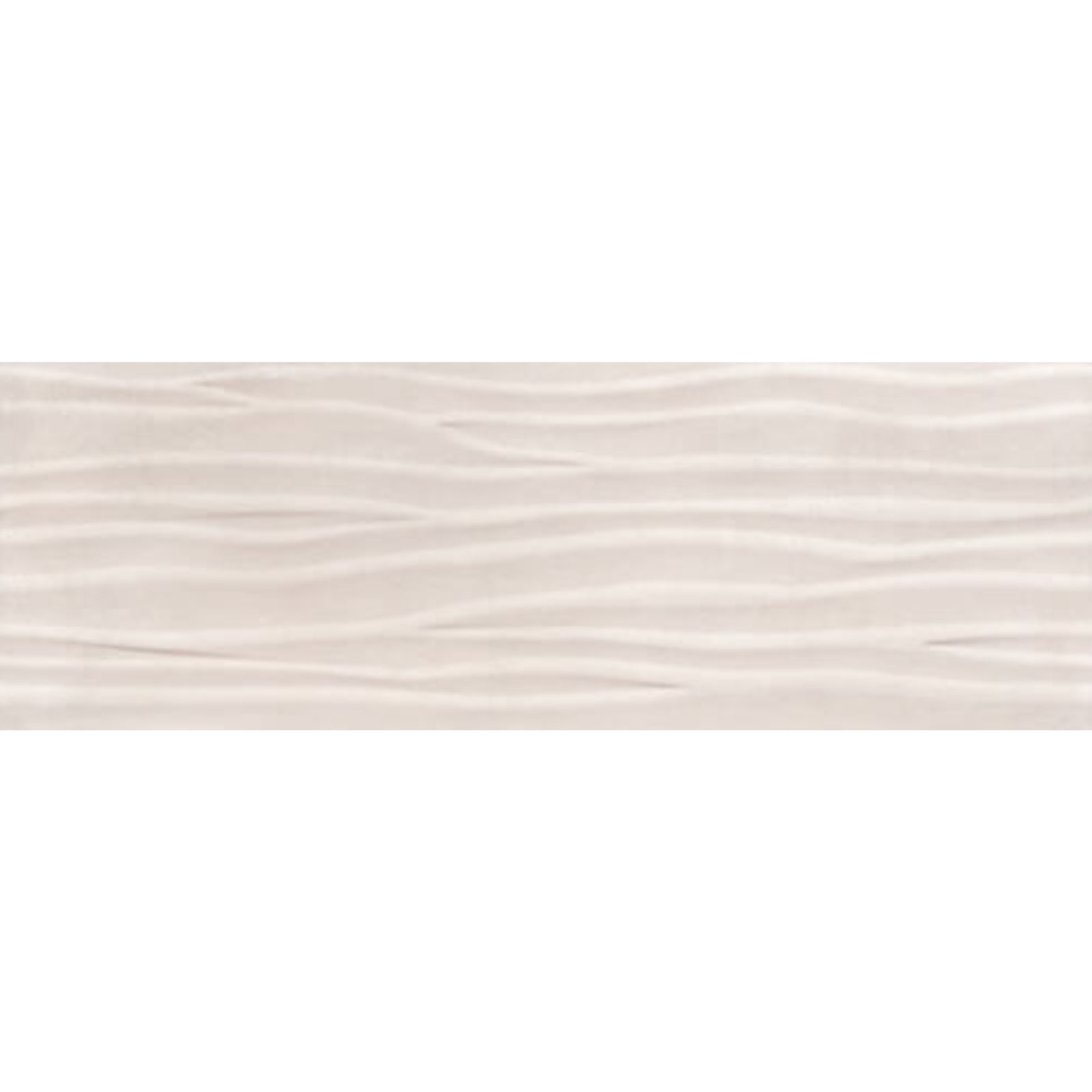Happy Floors Titan 12" x 36" Rectified Glossy Ceramic Deco Wave Wall Tile