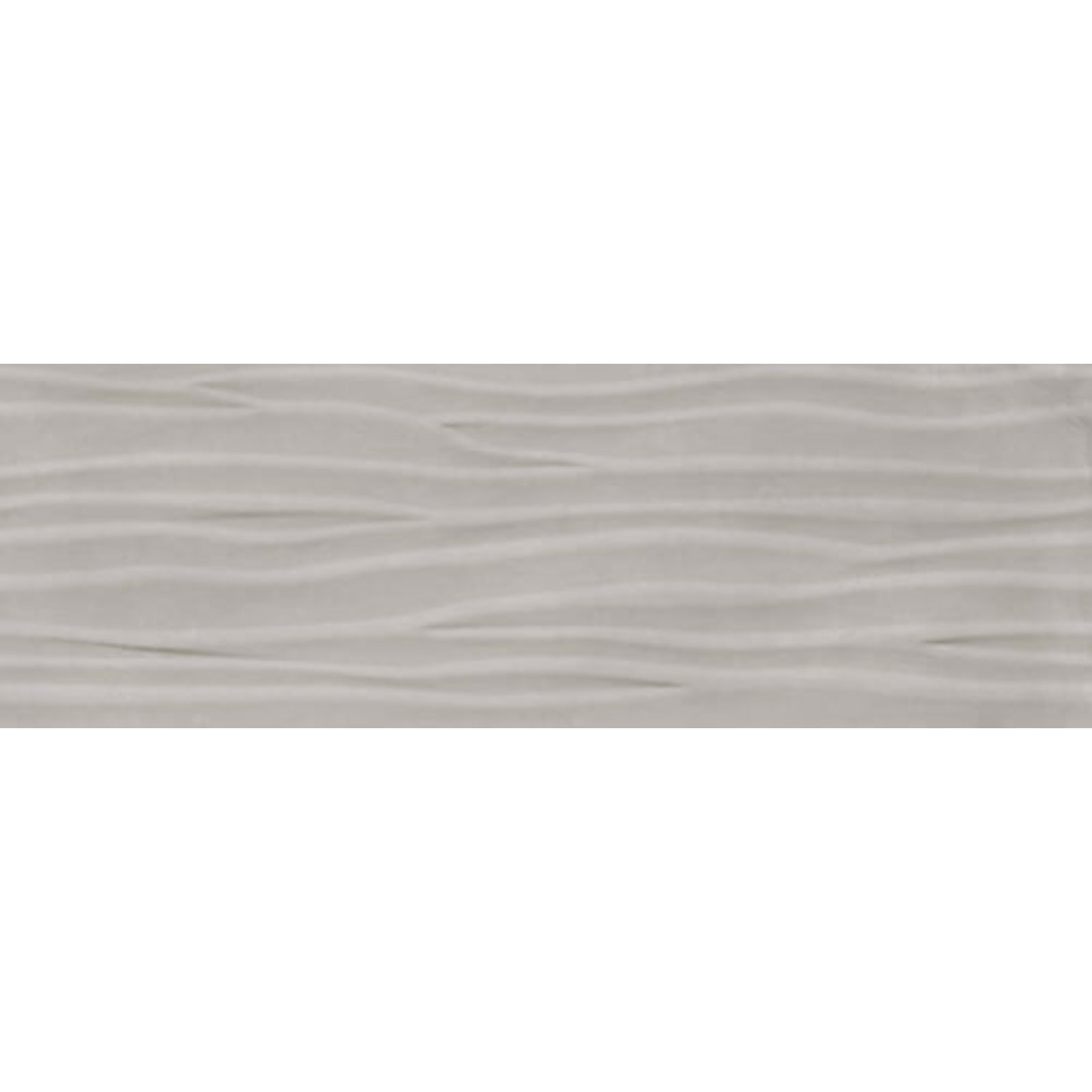 Happy Floors Titan 12" x 36" Rectified Glossy Ceramic Deco Wave Wall Tile