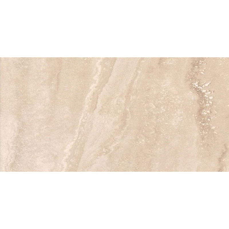 Floors 2000 Travertino 12" x 24" Pressed Matte Porcelain Tile
