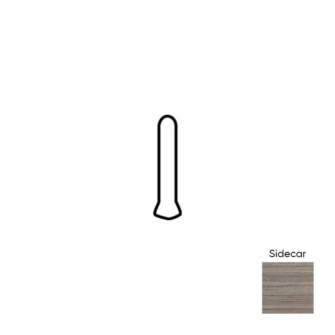 Marazzi Lounge14 - 1" x 6" Matte Porcelain Cove Base Outcorner
