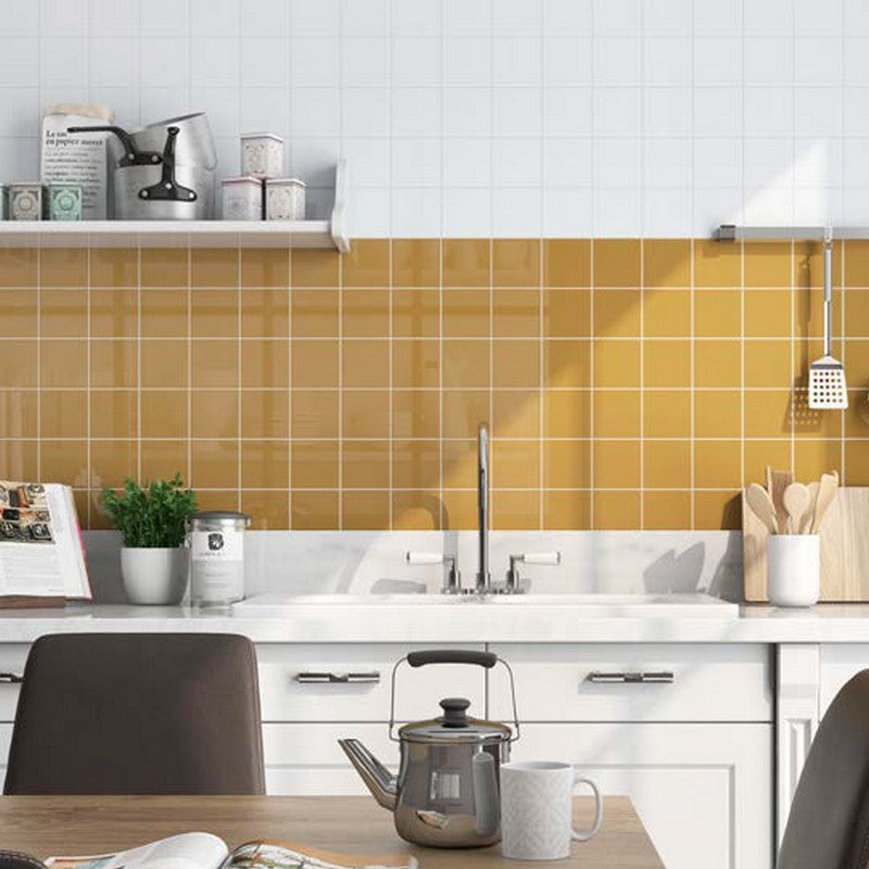 Roca-Color-Collection-4-x-4-Bright-Ceramic-Wall-Tile-Mustard