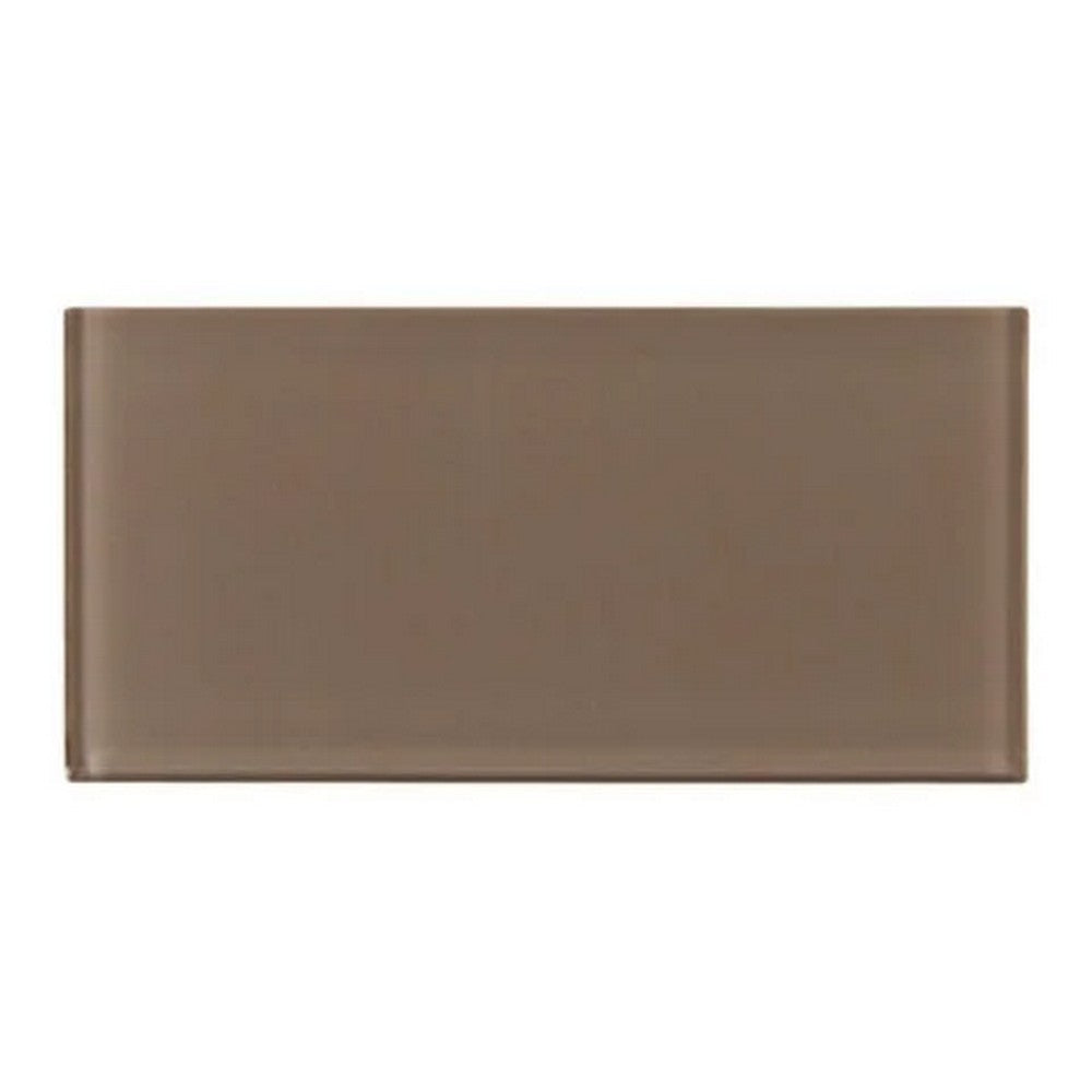 Lungarno Urban Textures Contempo 3" x 6" Pressed Glossy Glass loose Mosaic