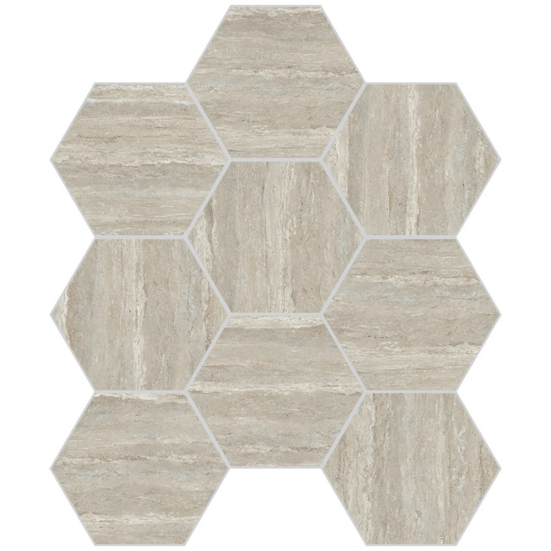 Emser Expanse Dynamix 9" x 11" Matte Porcelain 3" Mosaic