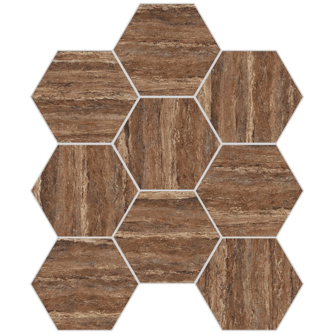 Emser Expanse Dynamix 9" x 11" Matte Porcelain 3" Mosaic