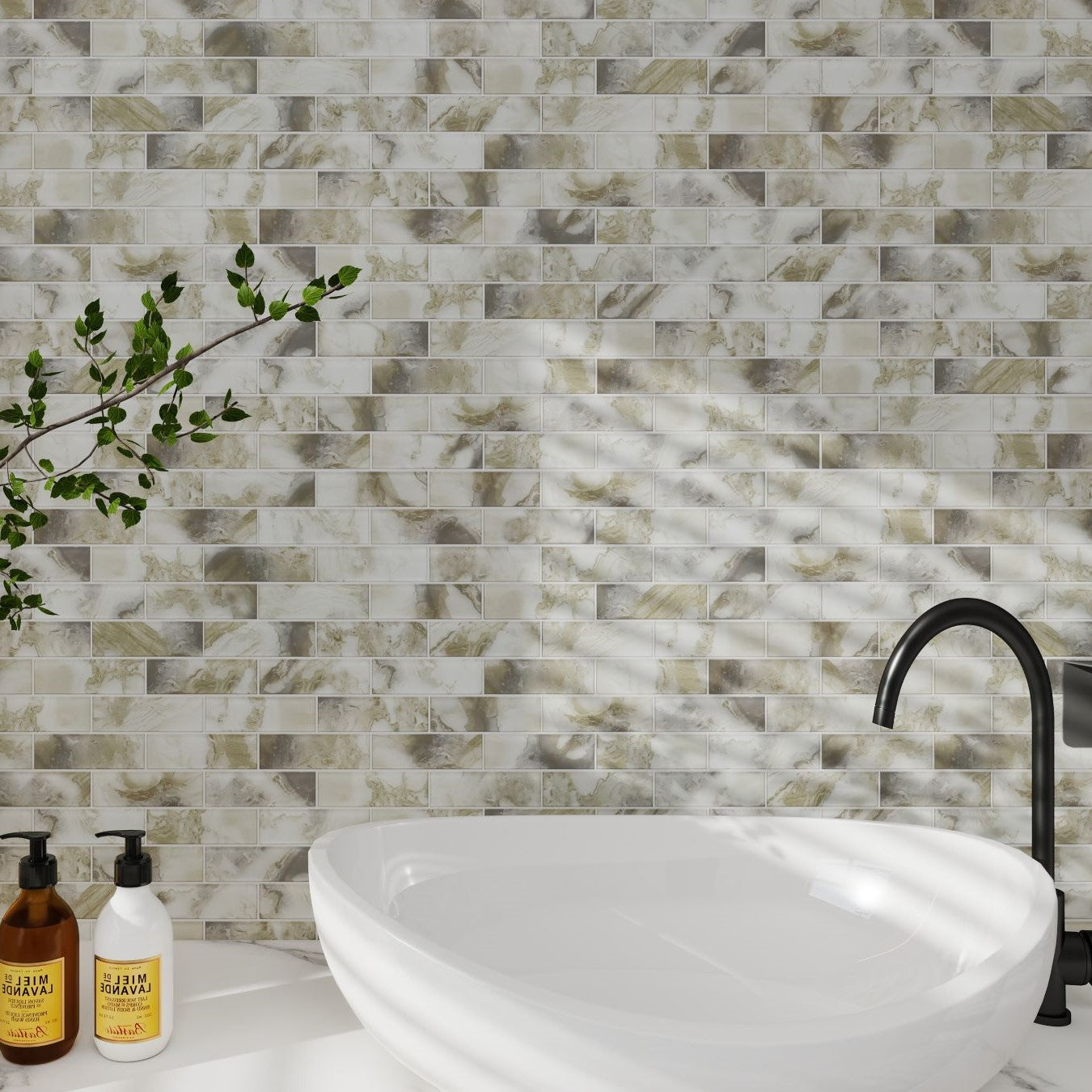 Bati-Orient-Modern-12-x-12-Interlocking-Frosted-Glass-2x6-Brick-Mosaic-Beige-Mix