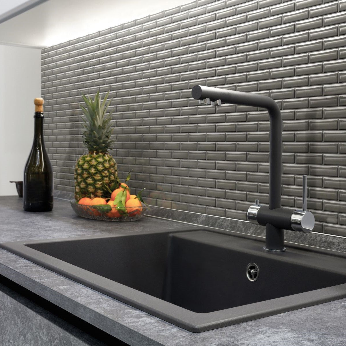 Bati-Orient-Linear-Glass-11.8-x-11.8-Glossy-1x3-Large-Brick-Mosaic-Silver