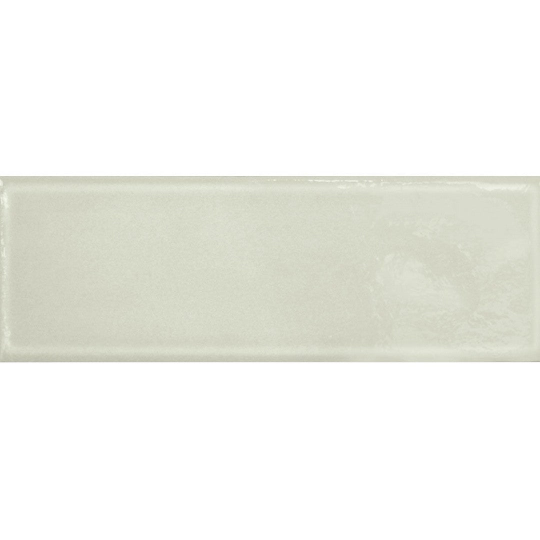 Tesoro Glassalike 4" x 12" Pressed Glossy Block Porcelain Wall Tile