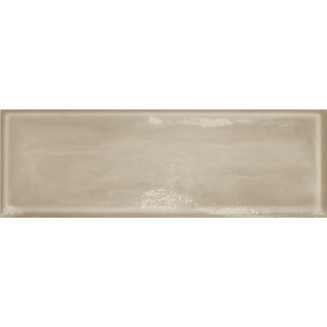 Tesoro Glassalike 4" x 12" Pressed Matte Block Porcelain Wall Tile