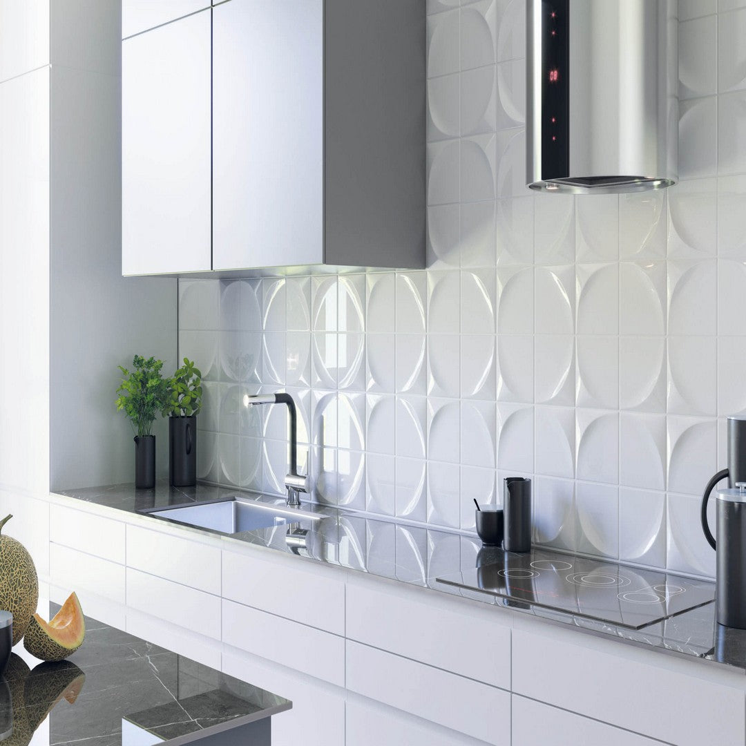 Happy-Floors-Vertex-6-x-6-Curve-Glossy-Tile-White