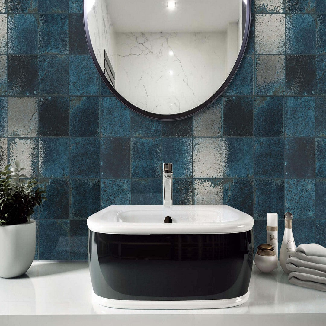 Happy-Floors-Vibrant-6-x-6-Glossy-Porcelain-Wall-Tile-Sale-Green