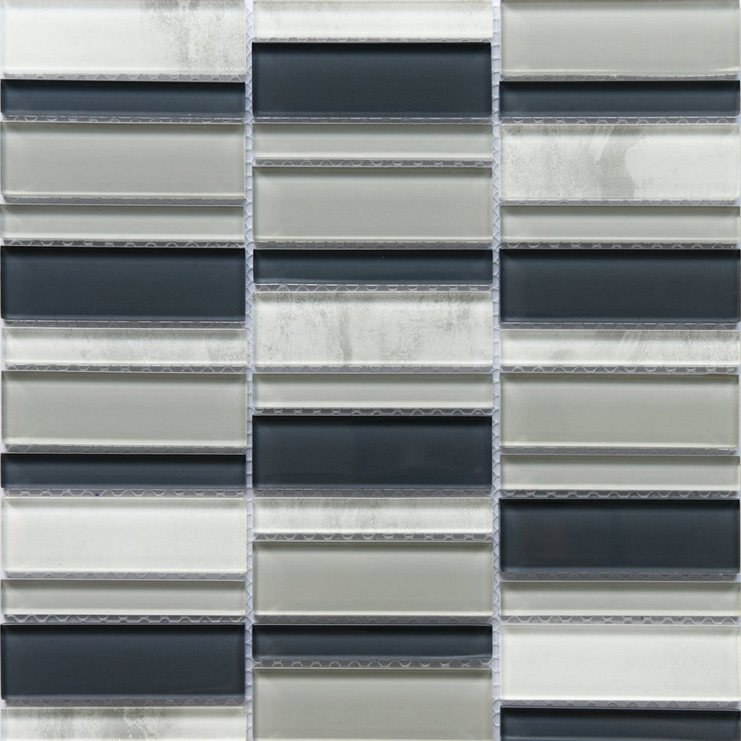 Emser La Vie 12" x 12" Pressed Glossy Glass Mosaic