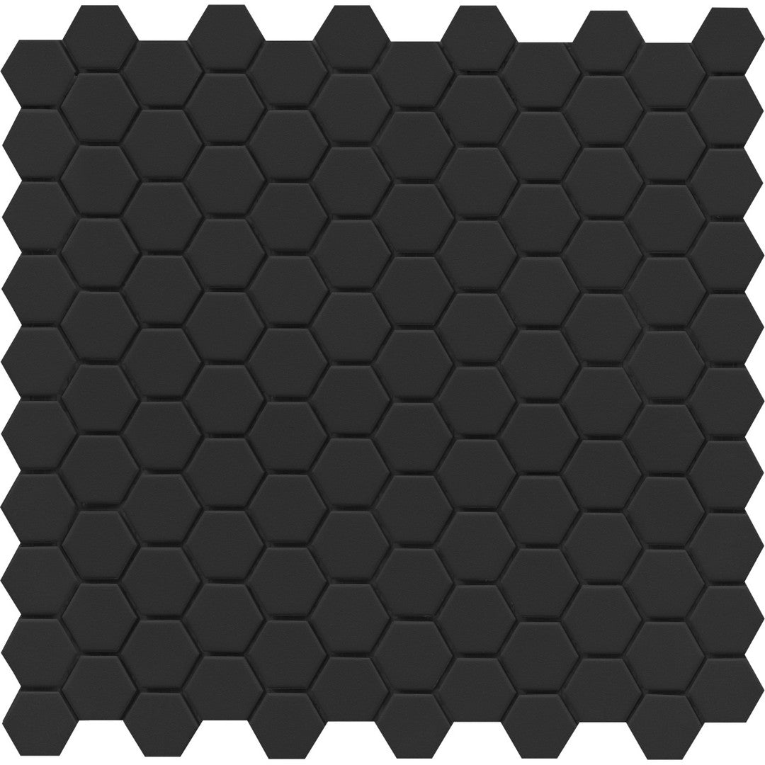 Emser Source 10" x 12" Matte Porcelain 1" Hexagon Mosaic
