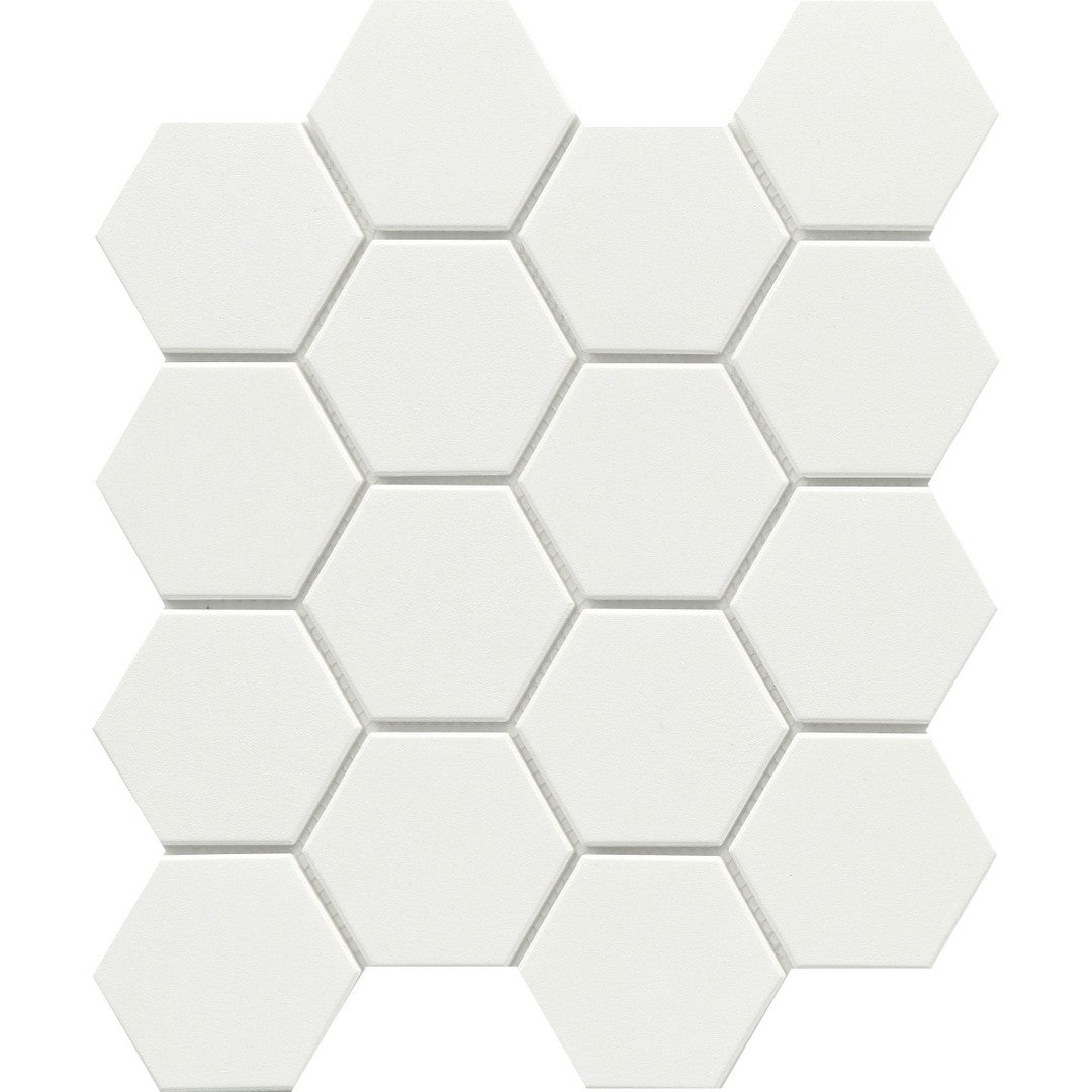 Emser Source 10" x 12" Matte Porcelain 3" Hexagon Mosaic