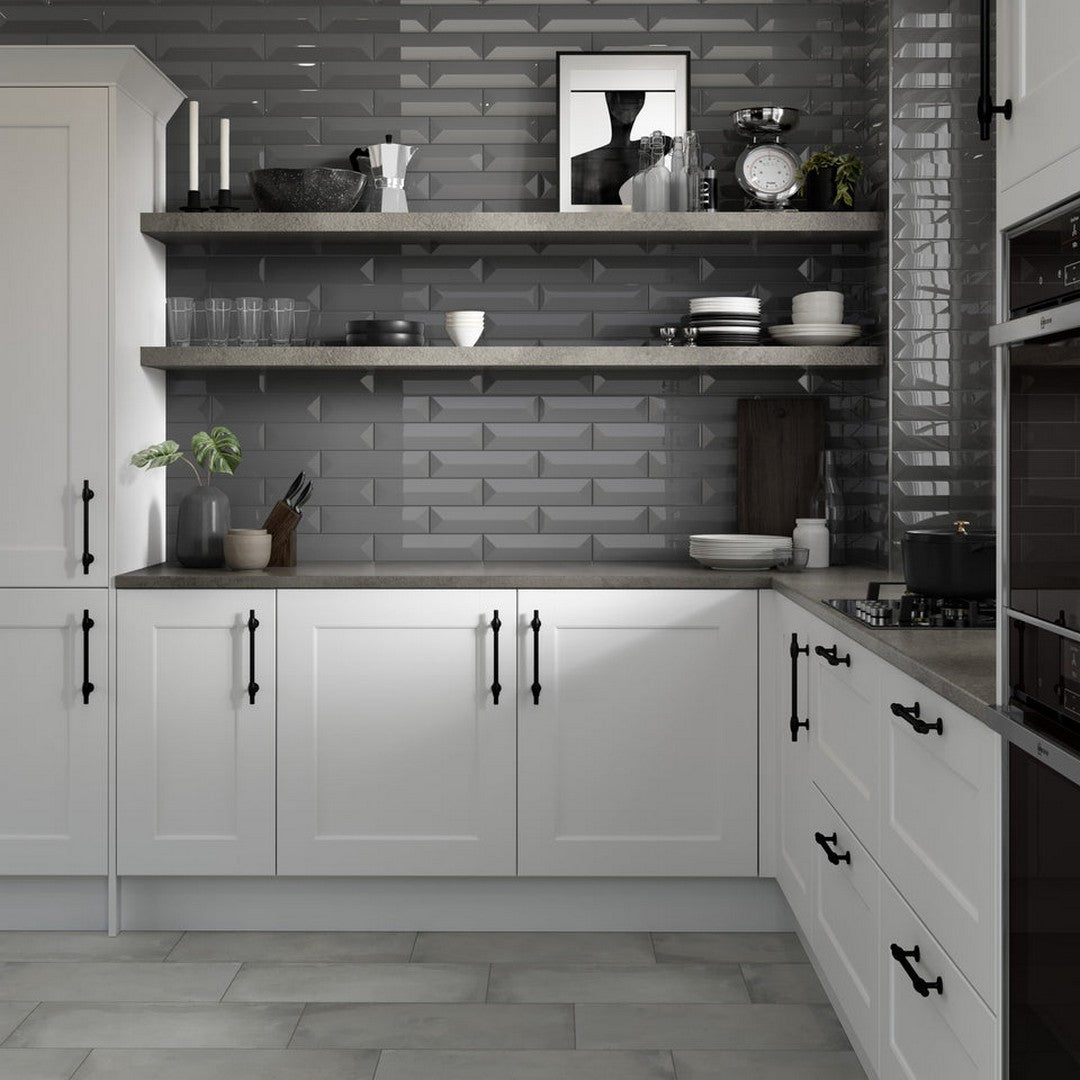 Emser-Estasi-3-x-12-Ceramic-Polished-Peak-Tile-Gray