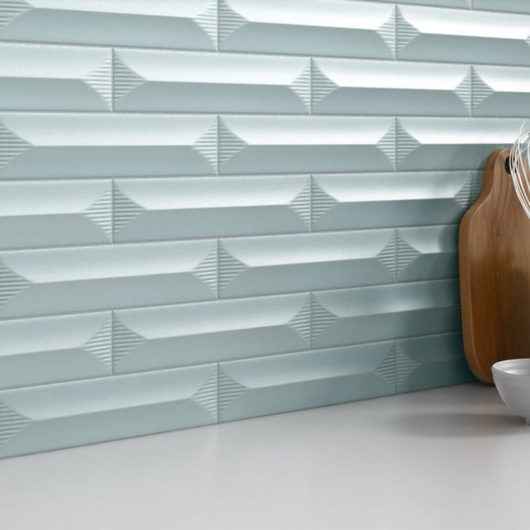 Emser-Euphoria-3-x-12-Ceramic-Matte-Arrow-Tile-Ocean-Arrow