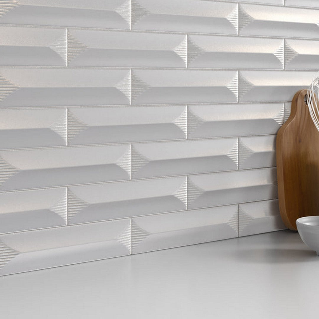 Emser-Euphoria-3-x-12-Pressed-Satin-Arrow-Ceramic-Tile-Silver-Arrow